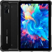 Планшет Doogee R08 6ГБ, 256ГБ, LTE, 7680мА•г, Android, чорний 6924351689995