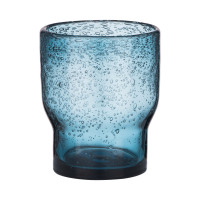 Набір склянок низьких Ardesto Bubble 300мл, 2шт, скло, синій AR2630BL