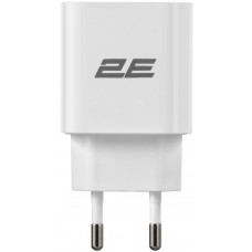 Зарядний пристрій мережевий 2E 30Вт USB-C PD, білий 2E-WC1USBC30W-W
