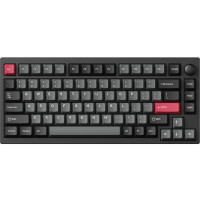 Клавіатура механічна Lemokey  P1 Pro 84Key, WL/BT/USB-A, QMK/VIA, Hot-Swap, RGB,Carbon Black P1P-M1-UA