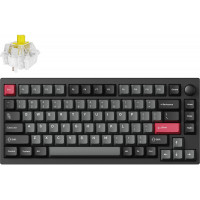 Клавіатура механічна Lemokey P1 Pro 84Key, WL/BT/USB-A, QMK/VIA, Hot-Swap, RGB, Carbon Black P1P-M4-UA