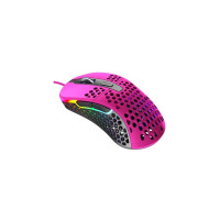 Миша Xtrfy M4, USB-A, RGB, рожевий XG-M4-RGB-PINK