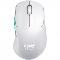 Миша Cherry Xtrfy M64, WL/USB-A, RGB, білий CX-M64W-WHITE