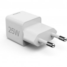 Зарядний пристрій мережевий Hama 25Вт USB-С, PD, білий 00201981