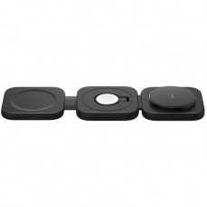 Зарядний пристрій бездротовий Belkin 3в1 Travel Pad Wireless Qi2 15Вт, чорний WIZ024HQBK