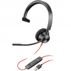 Гарнітура комп'ютерна моно On-ear Poly Blackwire 3310, чорний 767F7AA