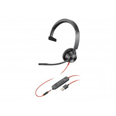 Гарнітура комп'ютерна моно On-ear Poly Blackwire 3315 76J12AA