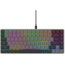 Клавіатура GamePro MK141R Red Switch Low Profile Dark Gray RGB