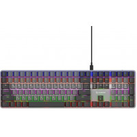 Клавіатура GamePro MK145R Red Switch Low Profile Dark Gray