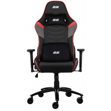 Крісло 2E GAMING BUSHIDO II, ПУ шкіра, 3D-Armrests, чорно-червоний 2E-GC-BUS-BKRD
