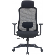 Крісло офісне OfficePro Wave OC670-B-B-B