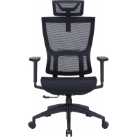 Крісло офісне OfficePro Elegant OC660-B-B-B