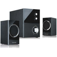 Акустична система MICROLAB M-223 2.1, 17W, mini-jack, чорний M-223