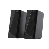 Акустична система 2E PCS233 RGB, 2.0, USB, Black 2E-PCS233BK