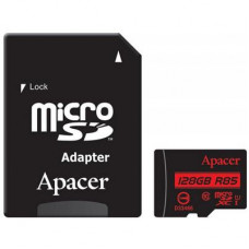 Карта пам'яті microSDXC (UHS-1) Apacer 128GB class 10 (adapter SD)