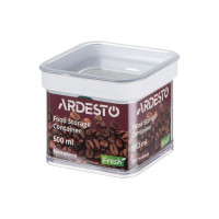 Контейнер для зберігання Ardesto Fresh, 0.5л, пластик, білий AR4105FT