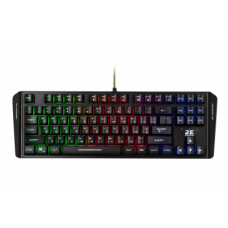 Клавіатура 2E GAMING KG355 LED Ukr USB Black 2E-KG355UBK