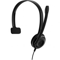 Гарнітура ПК моно On-Ear EPOS PC 7 Chat, USB, uni mic, чорний 1000431