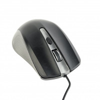 Миша Gembird MUS-4B-01-GB, USB, сіро-чорний