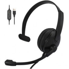 Гарнітура On-ear 2E CH12 USB, omni-mic, 2м, чорний 2E-CH12MU