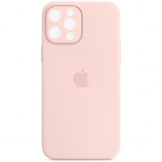 Чохол Silicone Full case with Camera Protection iPhone 12 Pro Max Pink Sand (19)