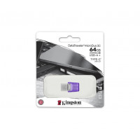 Флешка Kingston USB 3.2 DT microDuo 3C 64GB (Type-A/Type-C) (200Mb/s)