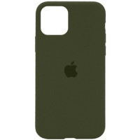 Чохол Avantis Silicone Case (Open Camera) iPhone 14 Pro Max Army green