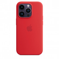 Чохол Avantis Silicone Case (Open Camera) iPhone 14 Pro Red