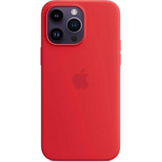 Чохол Silicone Case Original with MagSafe and Splash Screen для iPhone 14 Pro Max Red
