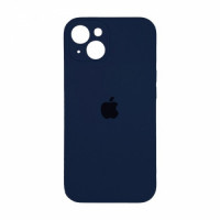 Чохол Silicone Full case with Camera Protection для iPhone 15 Navy blue