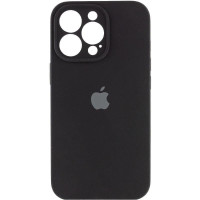 Чохол Silicone Full case with Camera Protection для iPhone 15 Pro Black