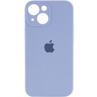 Чохол Silicone Full case with Camera Protection для iPhone 15 Sierra blue