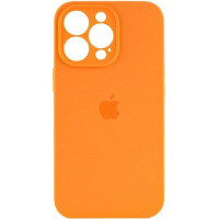 Чохол Silicone Full case with Camera Protection для iPhone 15 Pro Orange