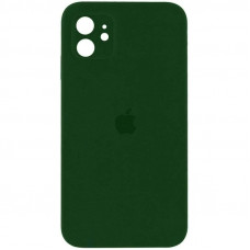 Чохол Silicone Full case with Camera Protection для iPhone 11 Pine green (55)