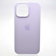 Чохол Silicone case MagSafe для iPhone 14 Pro Lilac