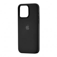 Чохол Silicone case MagSafe для iPhone 15 Pro Max Black