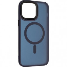 Чохол Avantis Frosted case with MagSafe для iPhone 14 Pro Navy blue