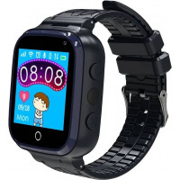 Дитячий смарт годинник Gelius GP-PK007 (Ocean) з GPS трекером Black