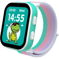 Дитячий смарт годинник Gelius GP-PK008 (Rainbow) з GPS/4G White