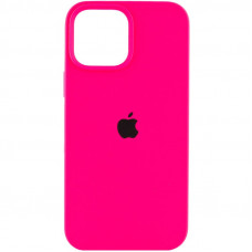 Чохол Silicone Case Full Protection для iPhone 13 Pro Hot pink