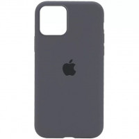 Чохол Silicone Case Full Protection для iPhone 16 Charcoal grey