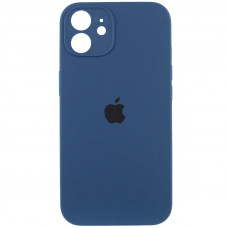 Чохол Silicone Case Full Protection для iPhone 16 Dark blue