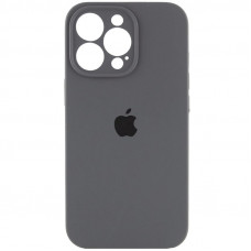 Чохол Silicone Case Full Protection для iPhone 16 Pro Charcoal grey