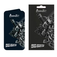 Захисне скло Avantis Anti Static Aluminium glass для iPhone 13/13 Pro/14 Black