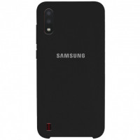 Чохол Silicone Cover Samsung A01 Black