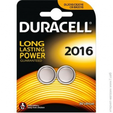 Батарейка Duracell DL2016 DSN уп. 2 шт. (по 1шт)